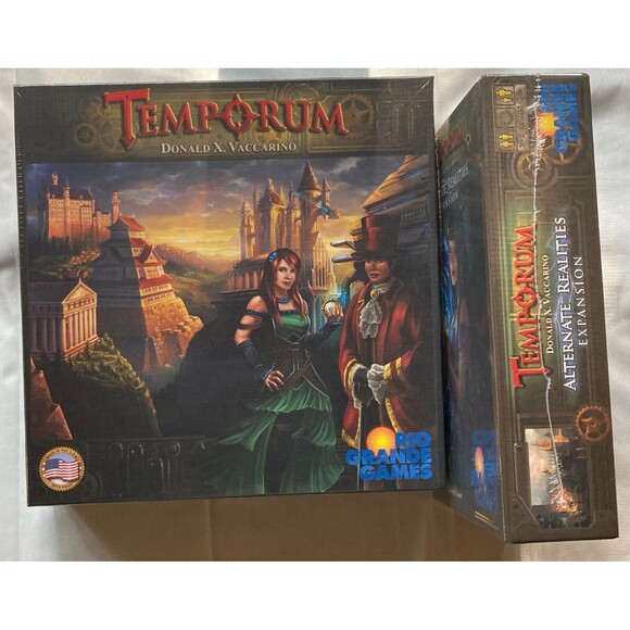 Brand New Temporum Board Game & Alternate realities Expansion Kit Free Shipping - Picture 7 of 9